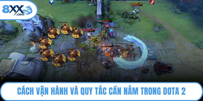 Cách vận hành và quy tắc cần nắm trong Dota 2
