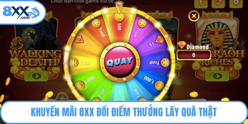 Khuyến Mãi 8XX Hấp Dẫn Được Nhiều Cược Thủ Săn Đón 3 Khuyến mãi 8XX đổi điểm thưởng lấy quà thật