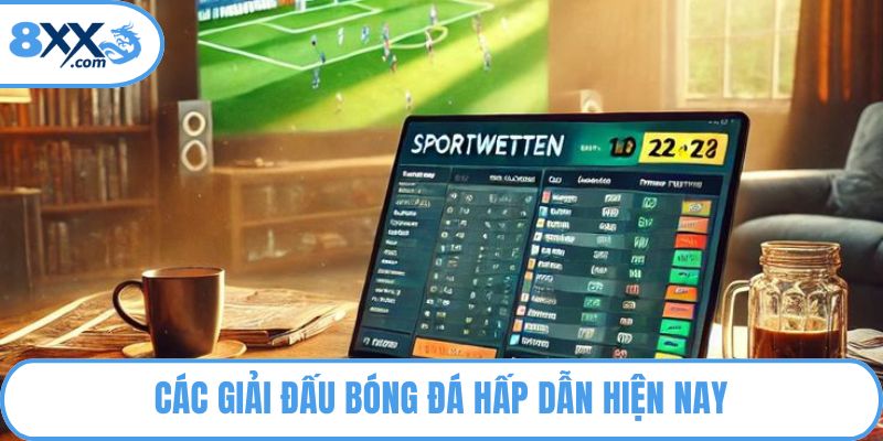 Các giải đấu bóng đá hấp dẫn hiện nay