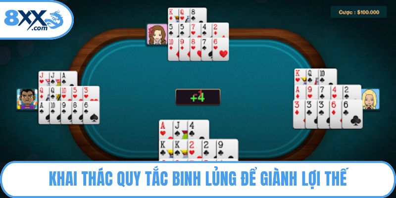 Khai thác quy tắc binh lủng để giành lợi thế