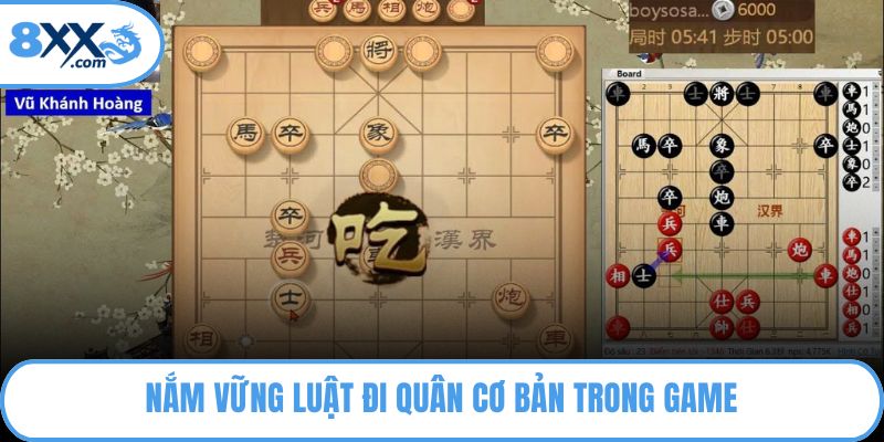 Nắm vững luật đi quân cơ bản trong game